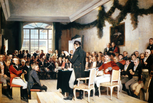 riksforsamlingen eidsvoll kunsttrykk giclee