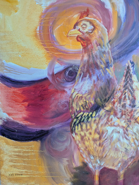 Nu nog een gouden ei. Hup (Og nå da et gylden egg . Hoppsann)