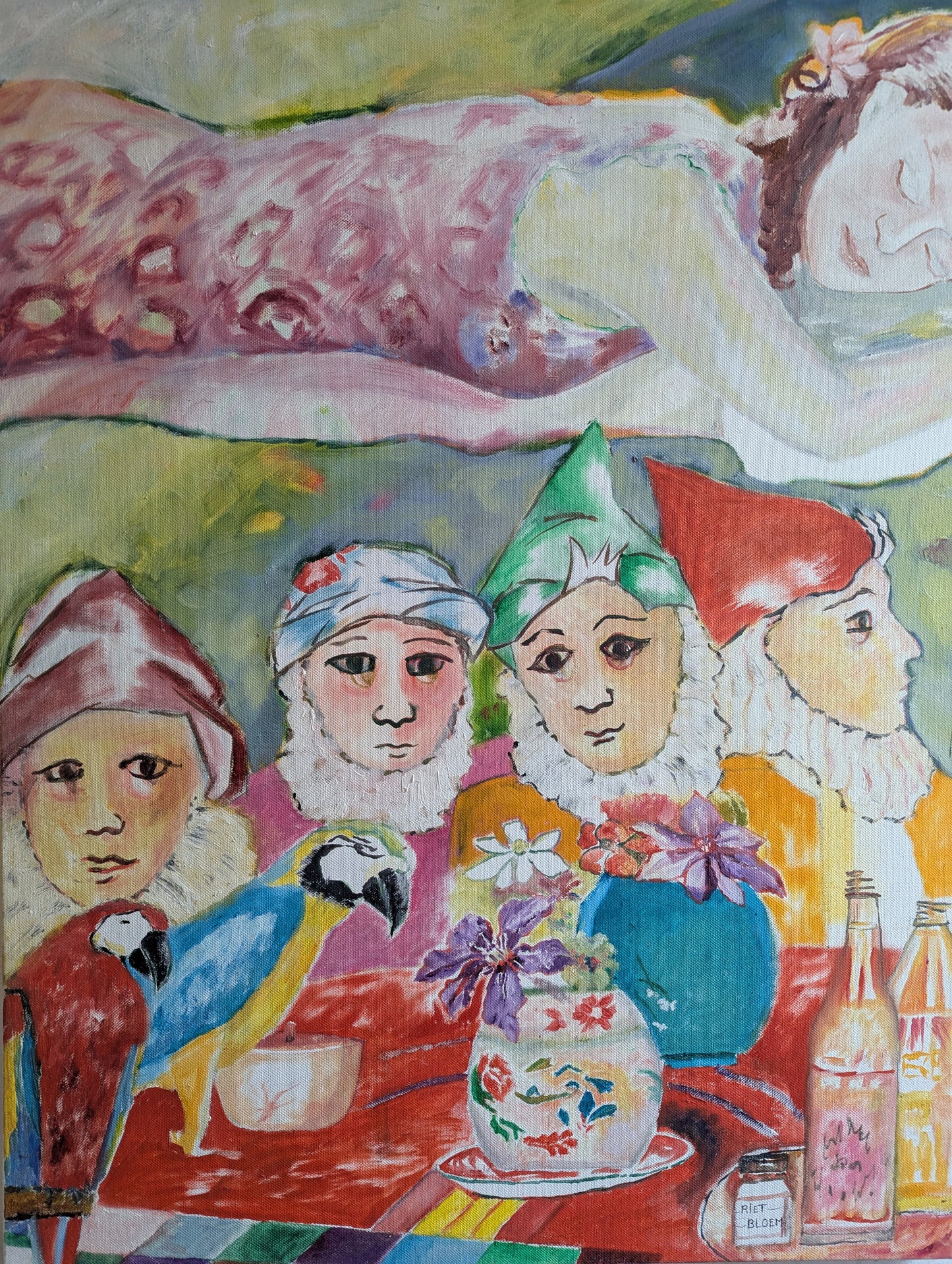 Ach, kijk,ze slaapt (Åh, se, hun sover)