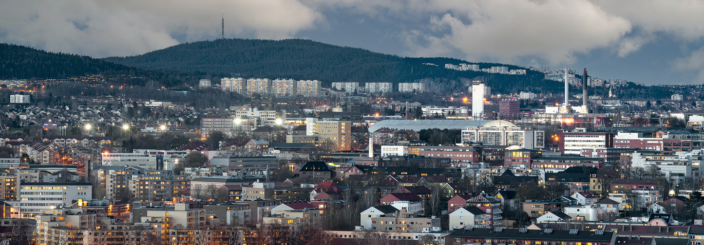 Panoramabilde Groruddalen kunstfoto