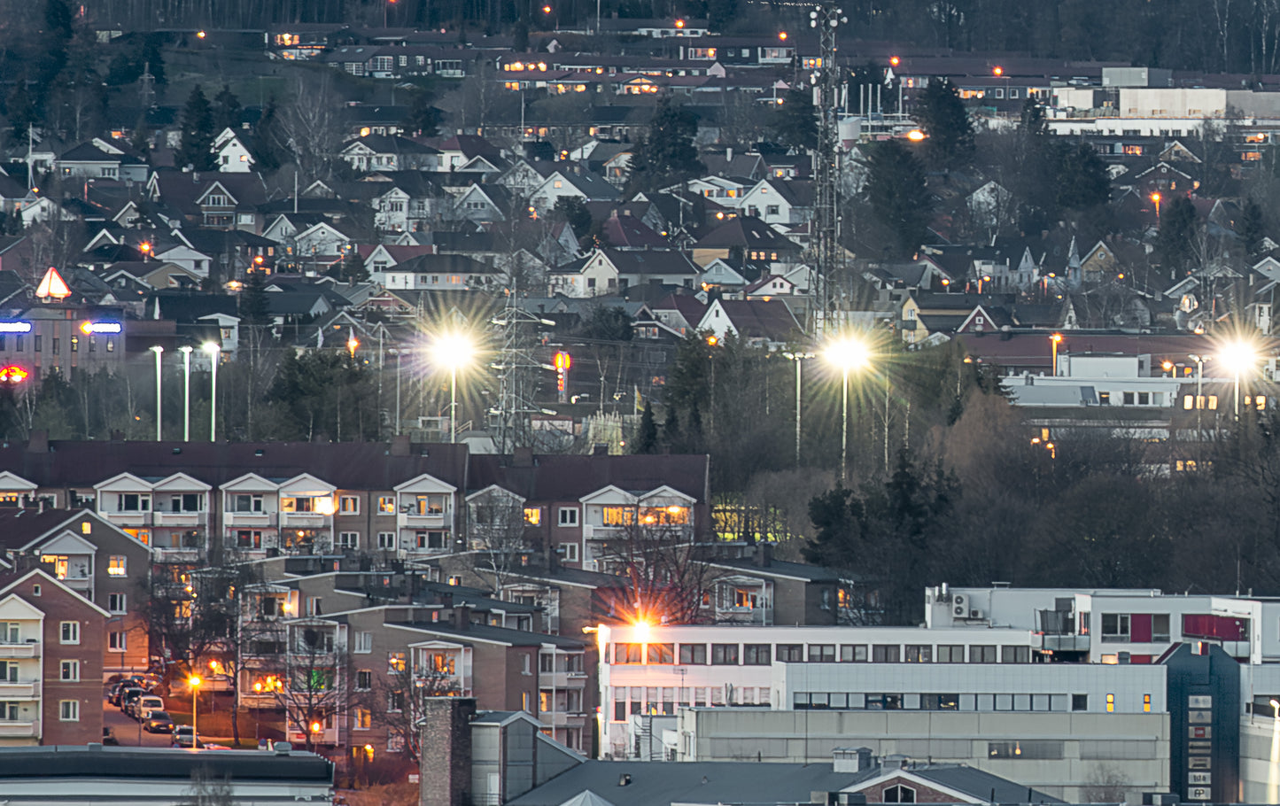 Panoramabilde over Groruddalen fra Ekeberg