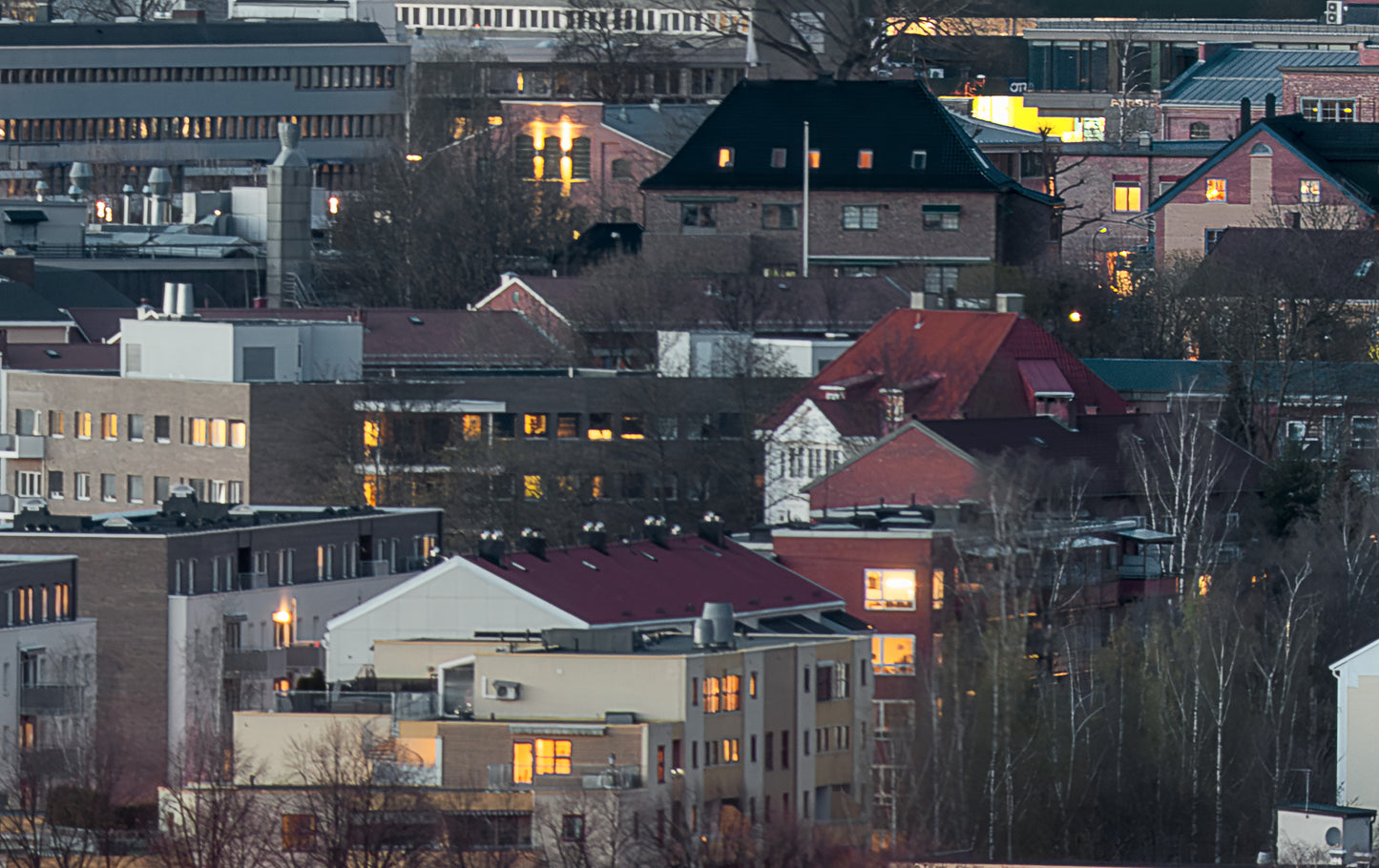 Panoramabilde over Groruddalen fra Ekeberg