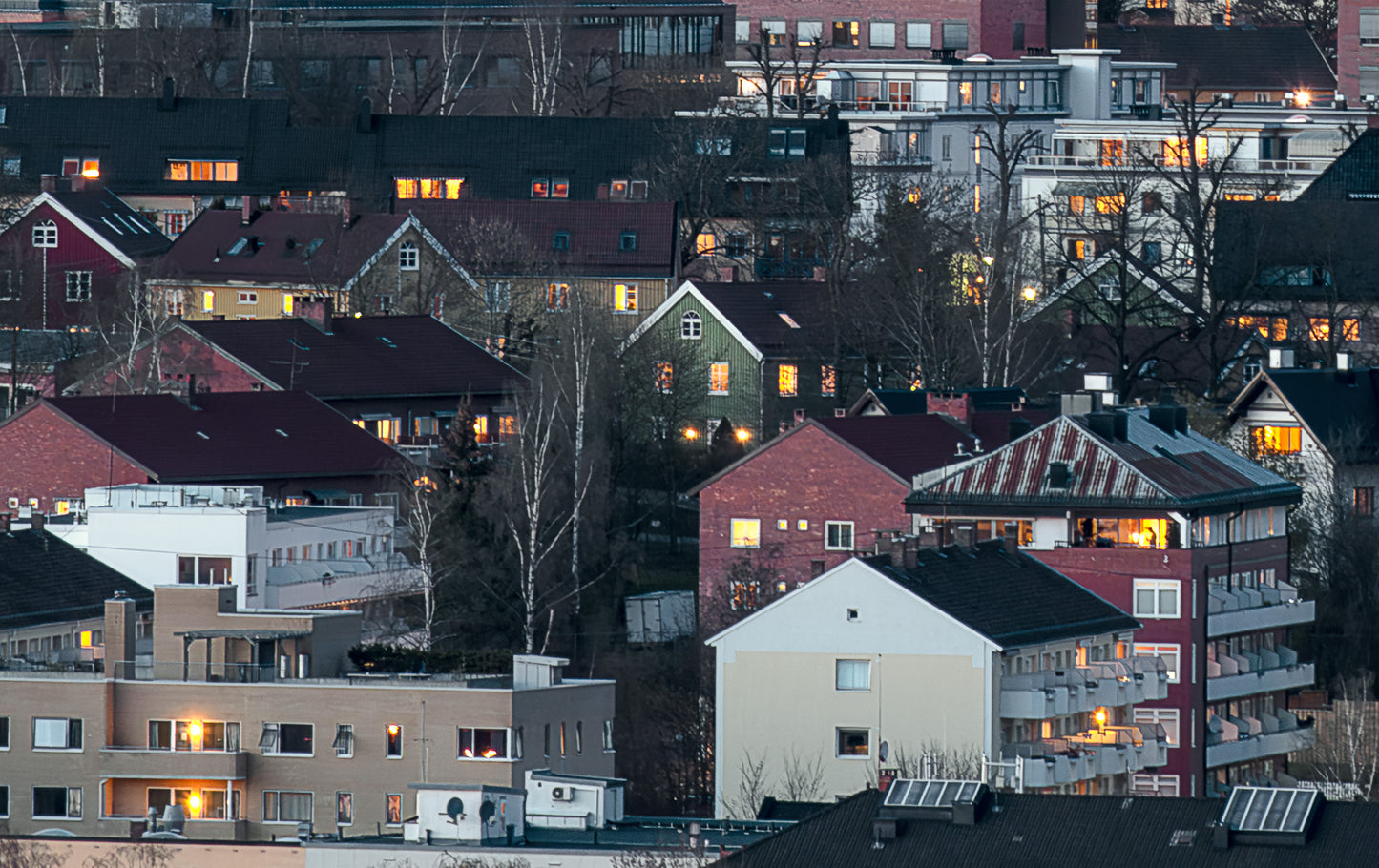 Panoramabilde over Groruddalen fra Ekeberg