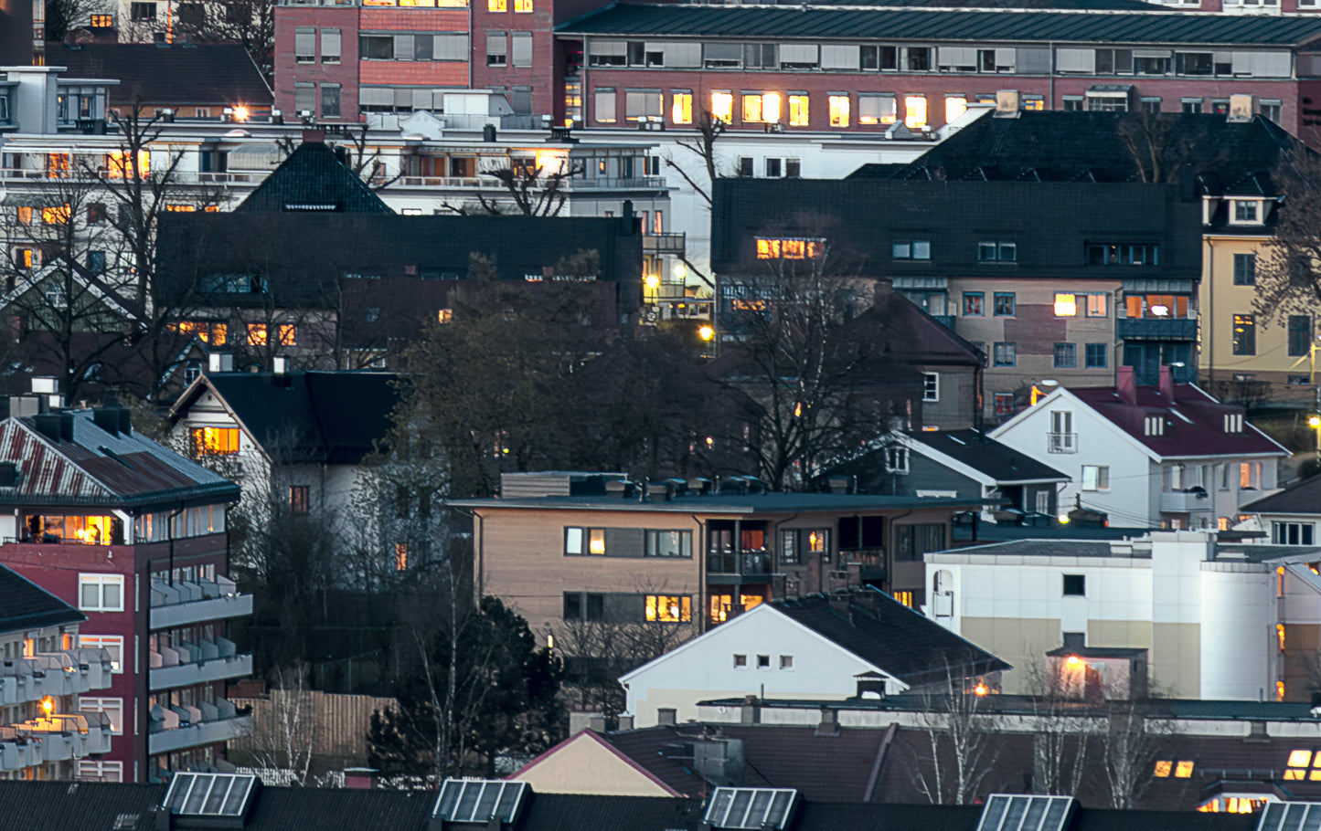 Panoramabilde over Groruddalen fra Ekeberg