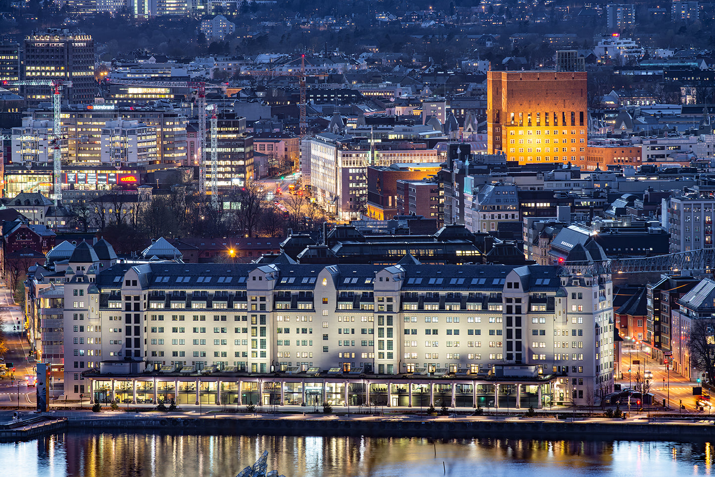 Havnelageret Rådhuset oslo foto tele rådhusgata