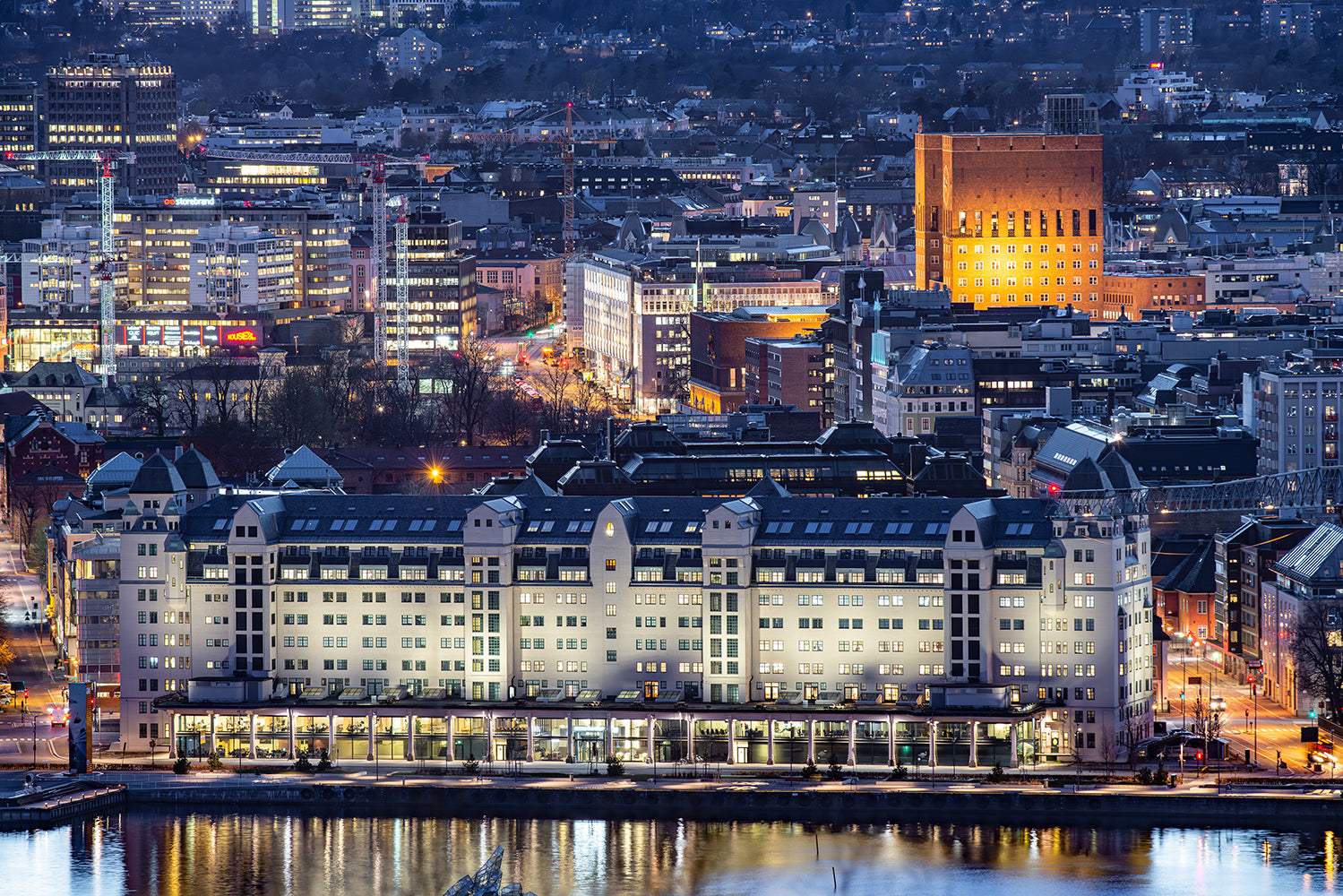 Havnelageret Rådhuset oslo foto tele rådhusgata