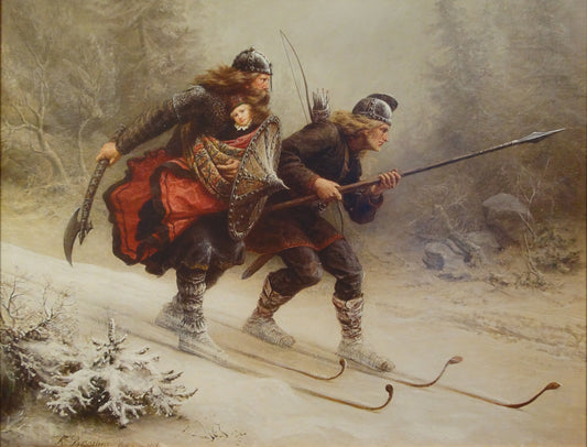 birkebeinerne kunsttrykk giclee