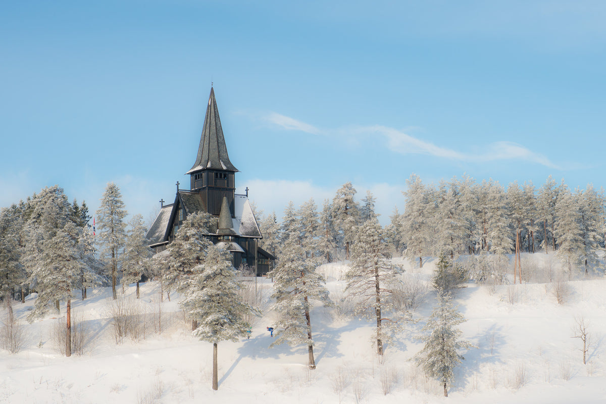 Holmenkollen Kapell om vinteren – onlinegallery.no