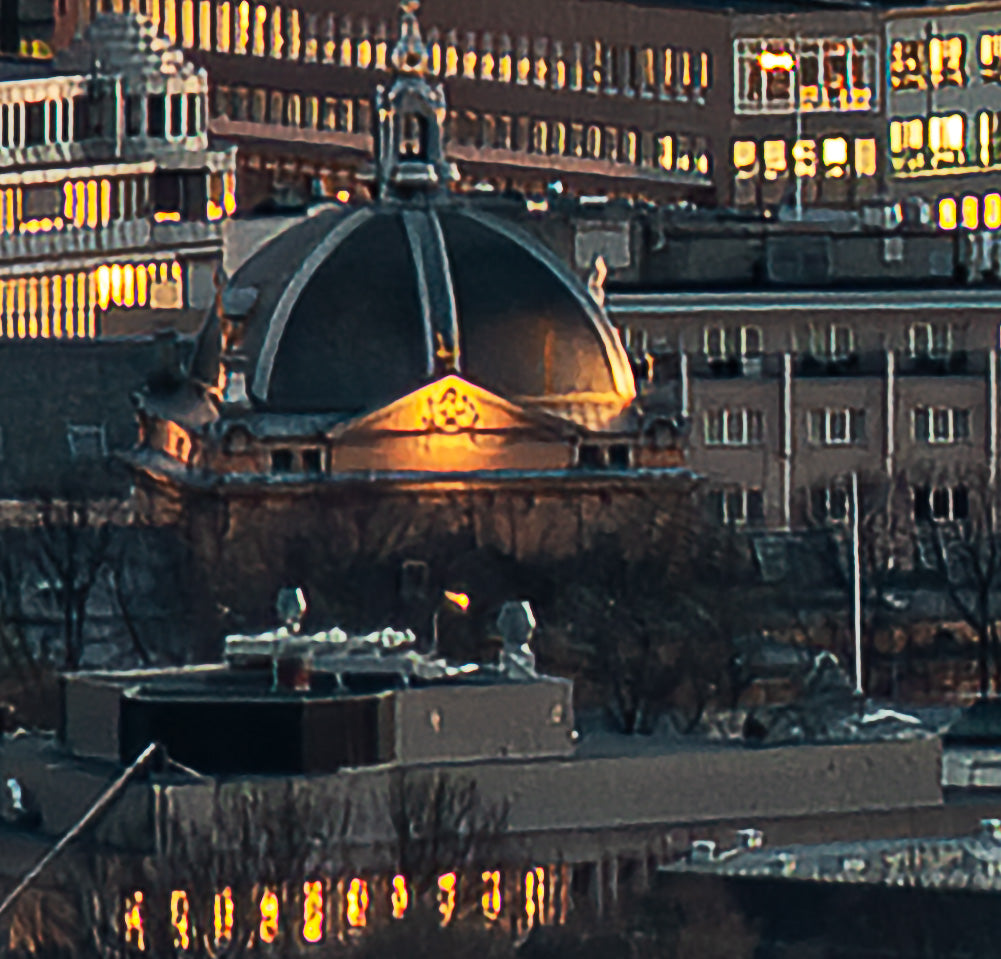 Oslo Sentrum med Rådhuset og Nesoddtangen