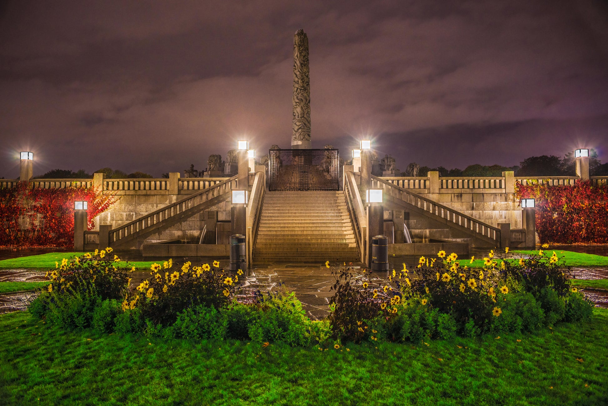 monolitten vigeland oslo kunsttrykk frognerparken