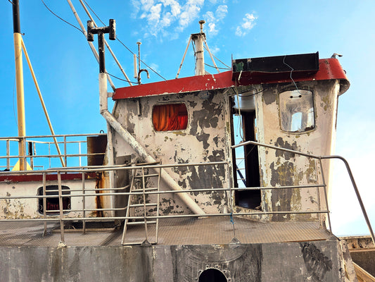 Fisherman's old boat.